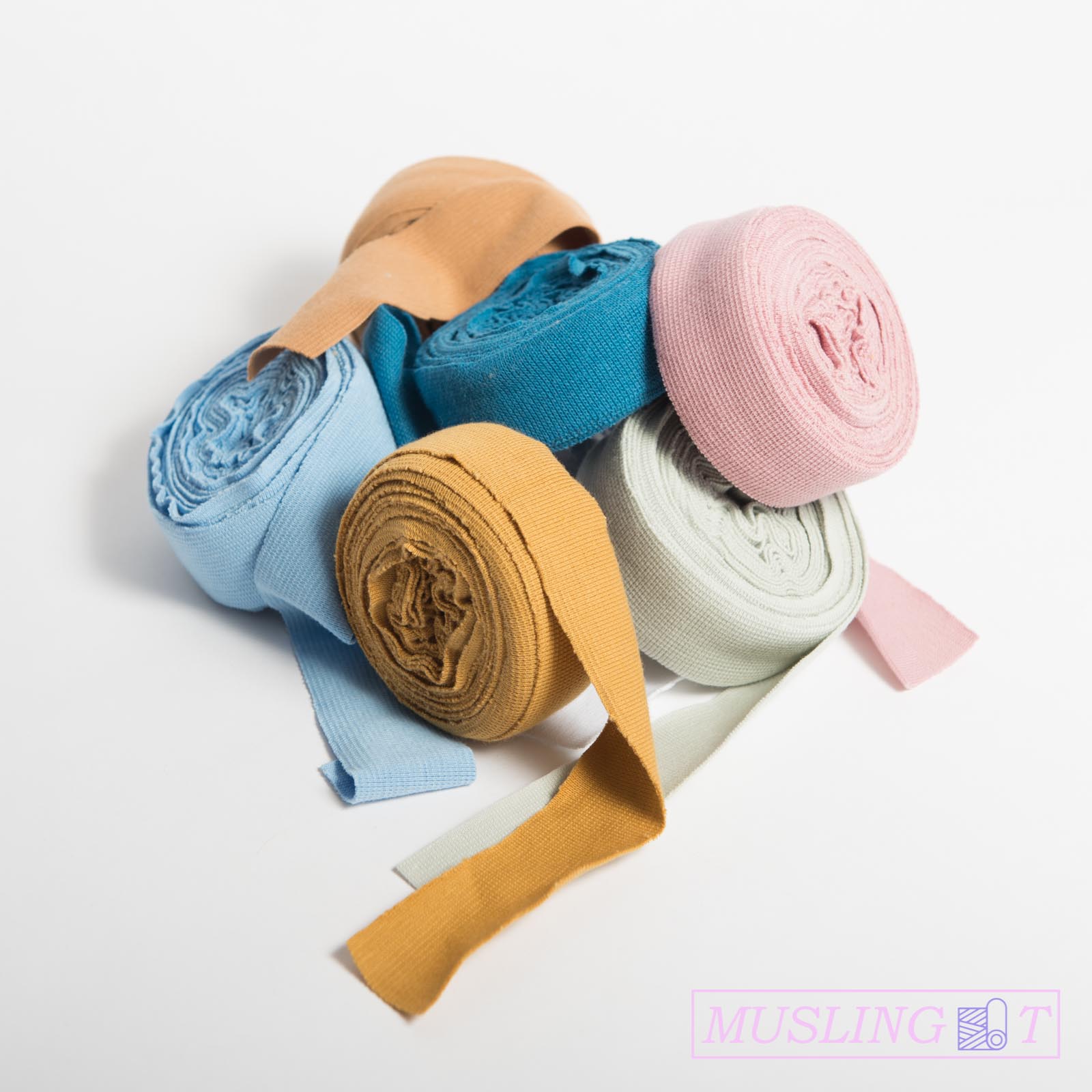 Skåret rib - Armygrøn