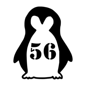 Størrelsesmærker babypingvin – små ark (10 stk.)