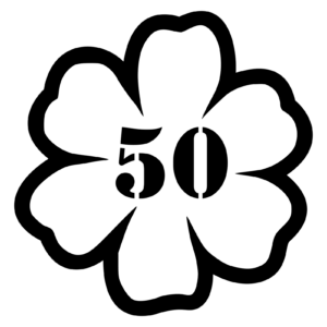 Størrelsesmærker blomst 2 – små ark (10 stk.)