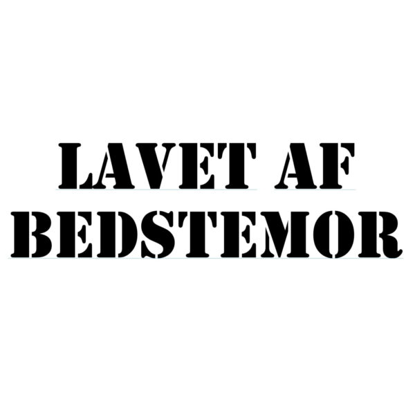 “Lavet af bedstemor” mærker – strygefolie (10 stk.)
