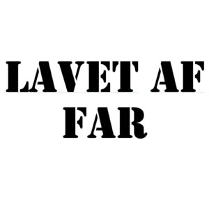 “Lavet af far” mærker – strygefolie (10 stk.)