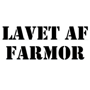 “Lavet af farmor” mærker – strygefolie (10 stk.)