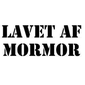 “Lavet af mormor” mærker – strygefolie (10 stk.)