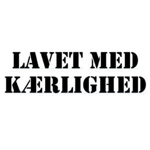 “Lavet med kærlighed” mærker – strygefolie (10 stk.)