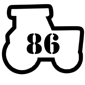 Størrelsesmærker traktor – små ark (10 stk.)