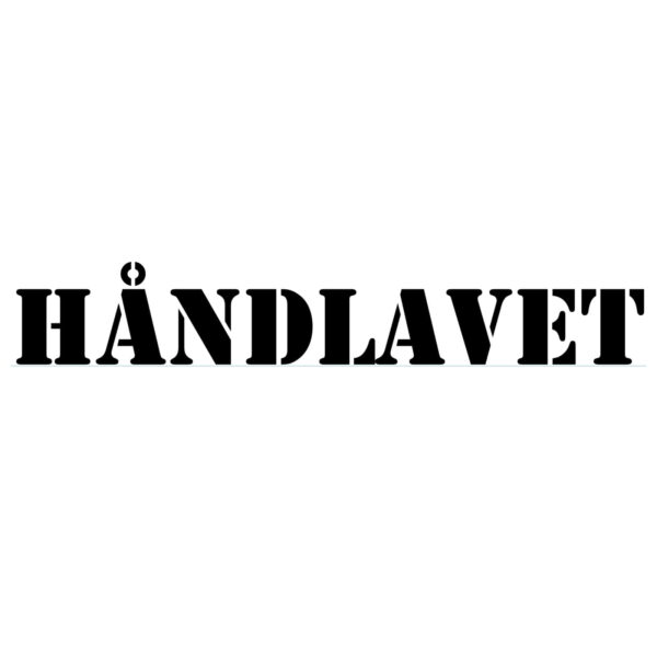 “Håndlavet” mærker – strygefolie (10 stk.)