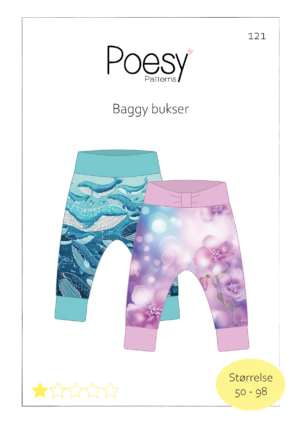 Baggy bukser 121 Poesy Patterns