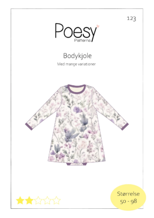 Bodykjole 123 Poesy Patterns
