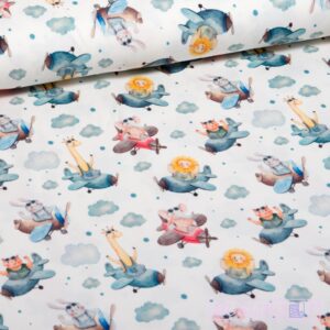 Bomuldsjersey – Flyvemaskiner