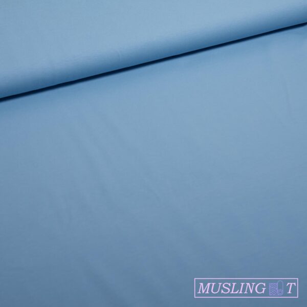 Bomuldsjersey – Lys blå