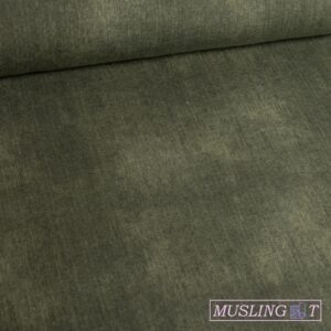 Bomuldsjersey – Army jeanslook