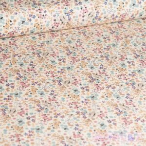 Bomuldsjersey – Kærlighedsblomster