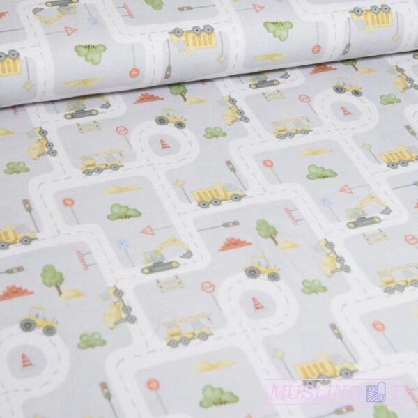 Bomuldsjersey – On the road