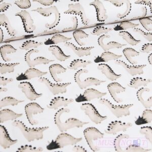 Bomuldsjersey – Dinoer