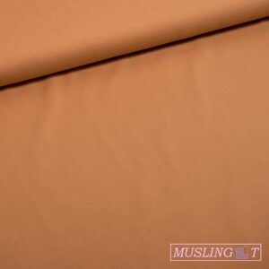 Bomuldsjersey – Karamel