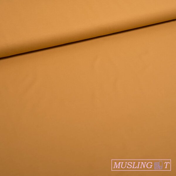 Bomuldsjersey – Sennepsgul