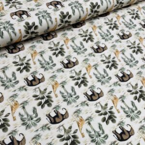 Bomuldsjersey – Jungle