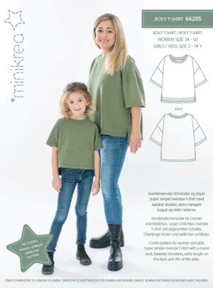 Boxy T-shirt – Minikrea