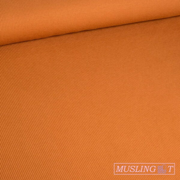 Rib-jersey – Cognac