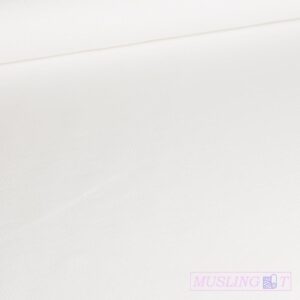 Rib-jersey – Råhvid