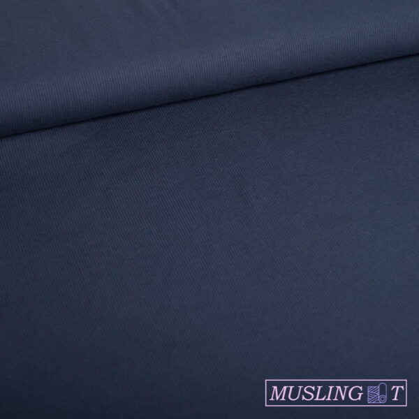 Rib-jersey – Navy