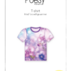 T-shirt med forskellige ærmer 116 Poesy Patterns