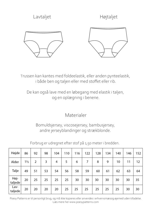 Trusser 114 Poesy Patterns