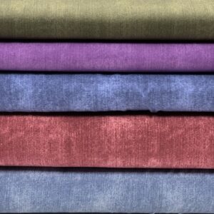 Bomuldsjersey – Æbler pink baggrund