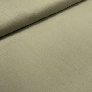 Musselin double gauze - Oliven