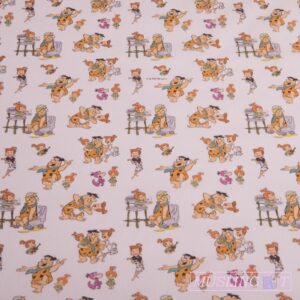Licens poplin - Flintstones