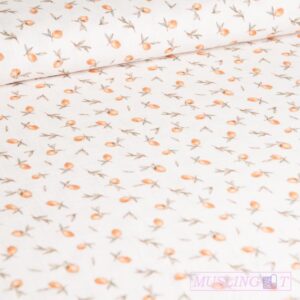 Musselin double gauze - Vintage citroner