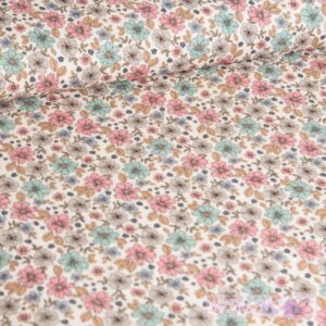 Musselin double gauze - Sommerblomst