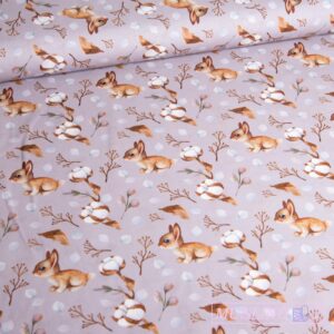 Poplin - Kaniner og bomuld