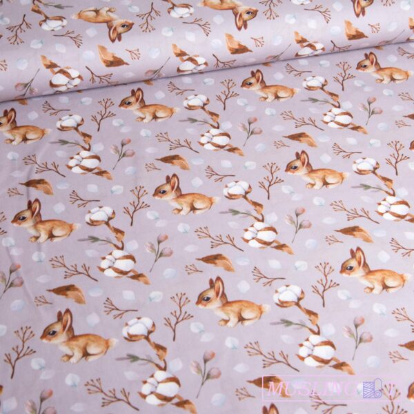 Poplin - Kaniner og bomuld