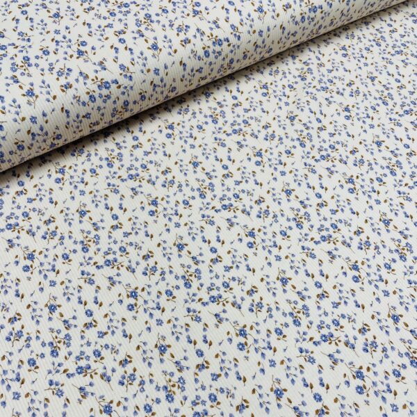 IMG_0336 Rib-jersey – Små blå blomster