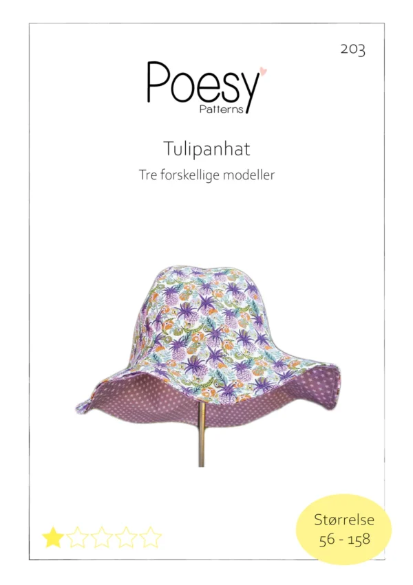 Tulipanhat Poesy Patterns