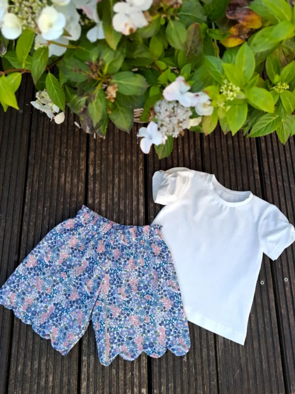 Shorts med og uden lommer 126 Poesy Patterns