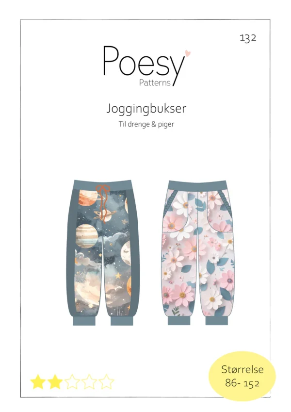Joggingbukser 132 Poesy Patterns