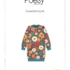 Sweatshirtkjole 1047 Poesy Patterns