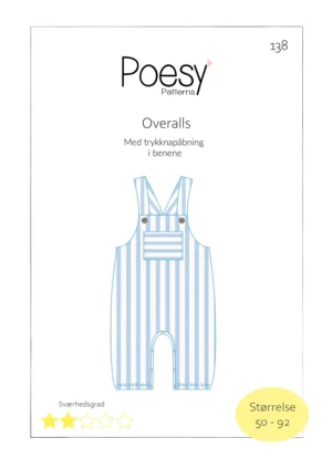 Overalls 138 Poesy Patterns