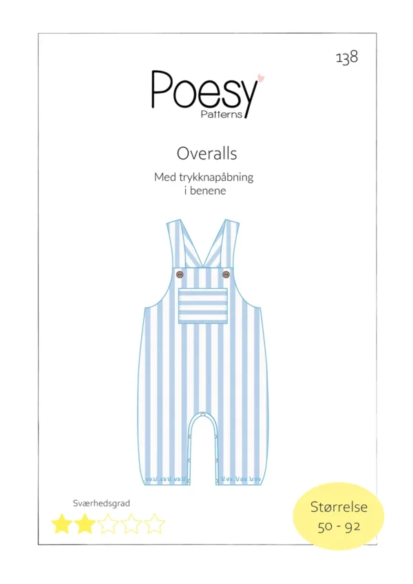 Overalls 138 Poesy Patterns