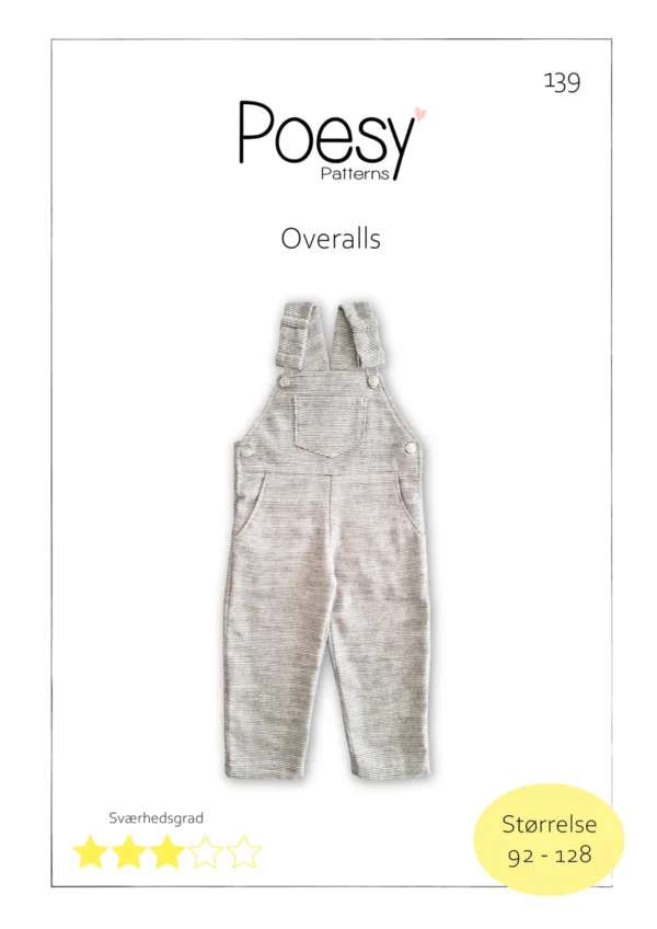 Overalls 139 Poesy Patterns