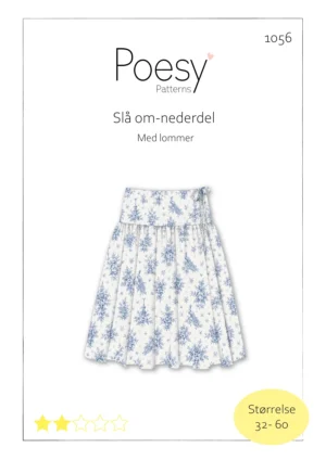 Slå om nederdel 1056 Poesy Patterns